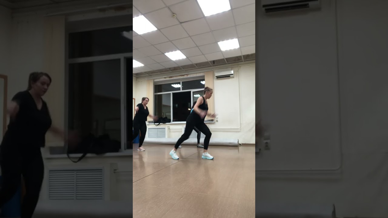 Силовая с гантелями по 2 кг.!