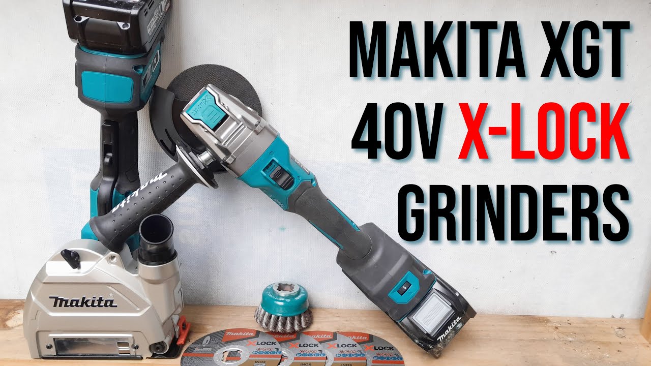 Шлифмашины Makita X-Lock 40 В. Они мощнее? X-Lock лучше?