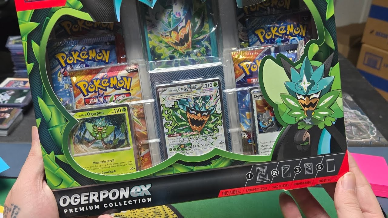 #ogerpon #ogerponex #pokemon box  #picklespicks #picklespresents #tcg
