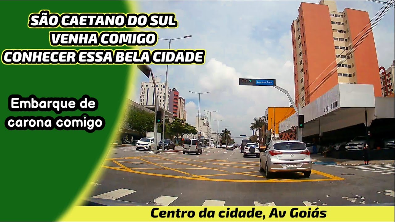 SÃO CAETANO DO SUL, Conhecendo a cidade, acesso pela rodovia Anchieta, principais avenidas #08