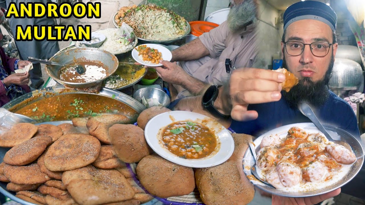 Exploring Hidden Food Gems in Multan | Doli Roti | Mamu kay Chanay | Phulkiyan |  Gol Gappay