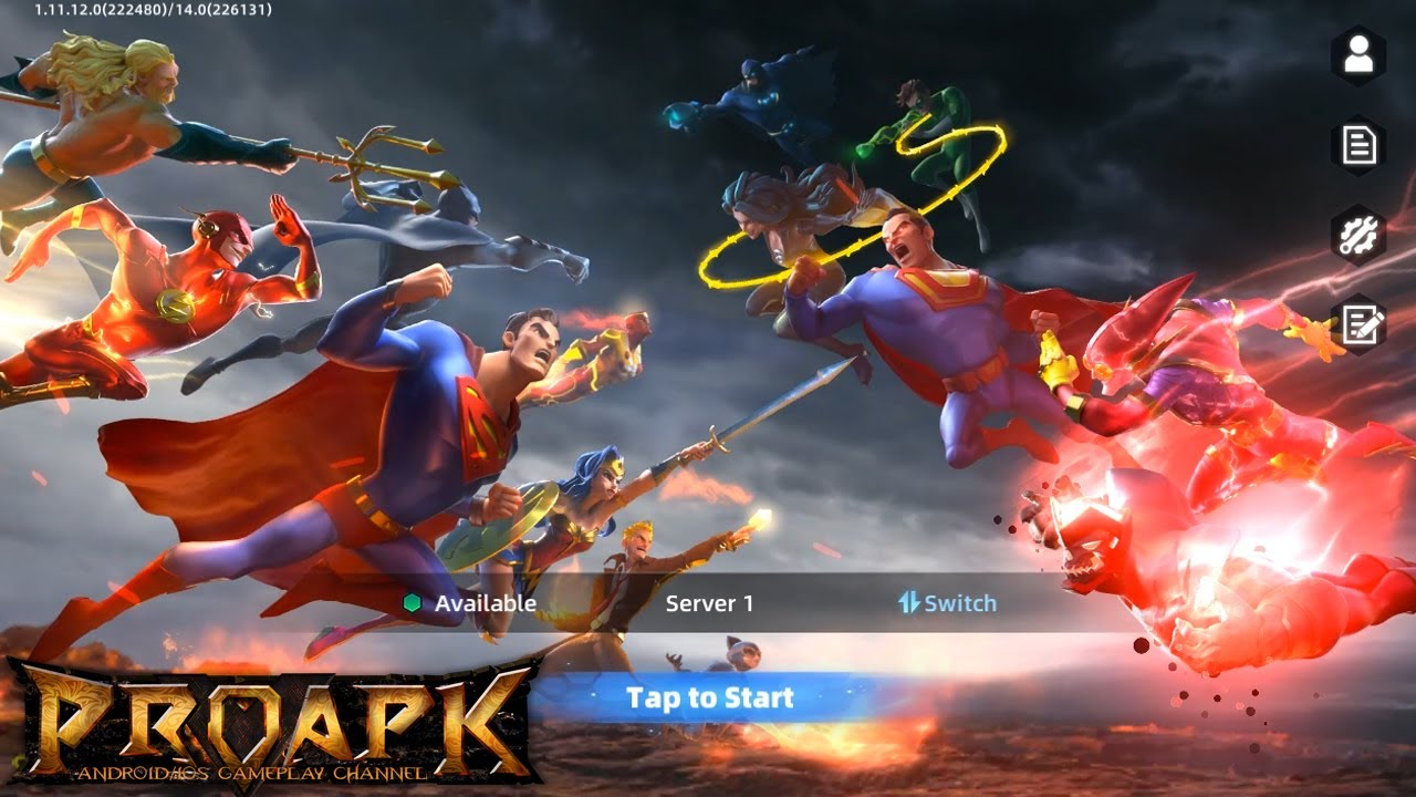 DC Worlds Collide Gameplay Android / iOS (Open Beta)
