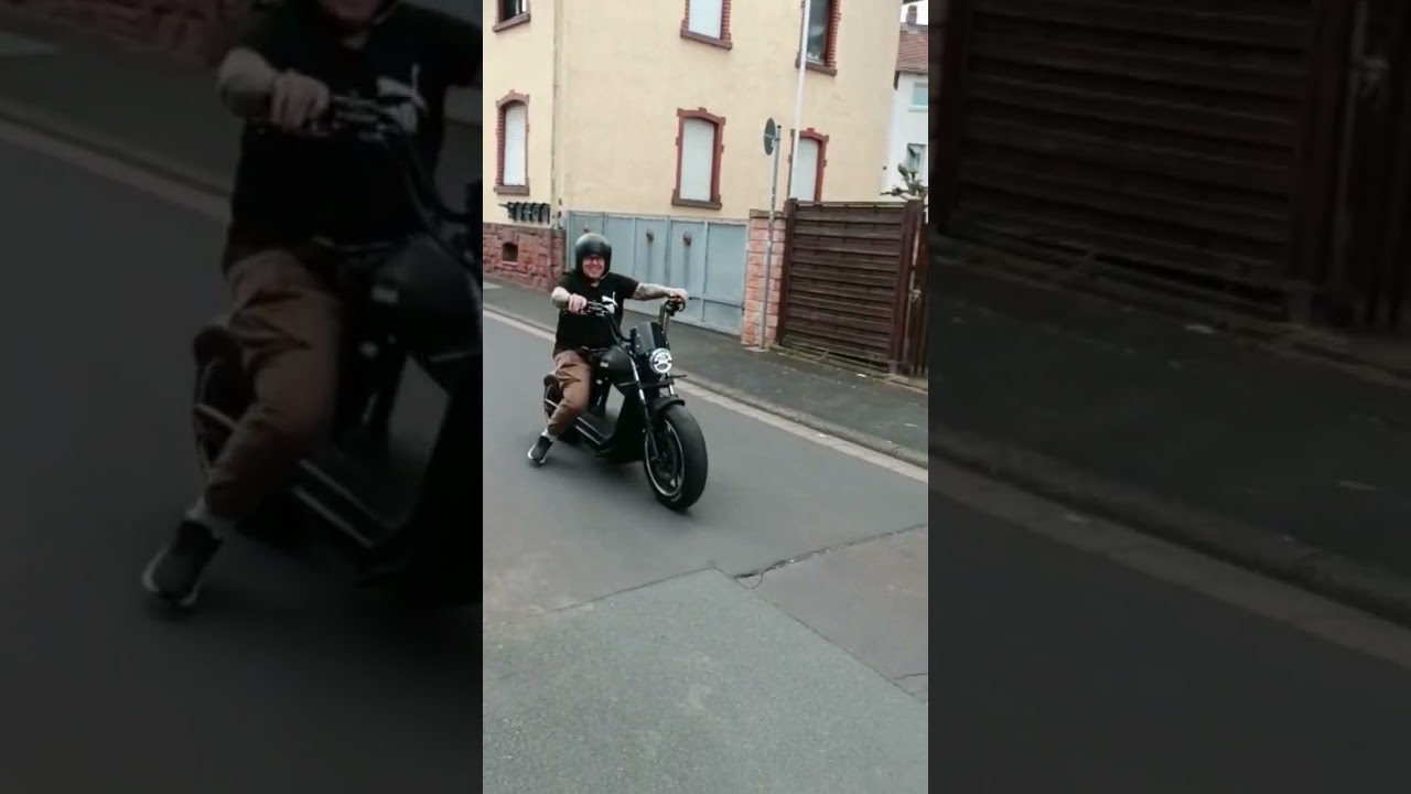 Habe mal so'n E Shopper getestet 🤣 # e Shopper # e Scooter