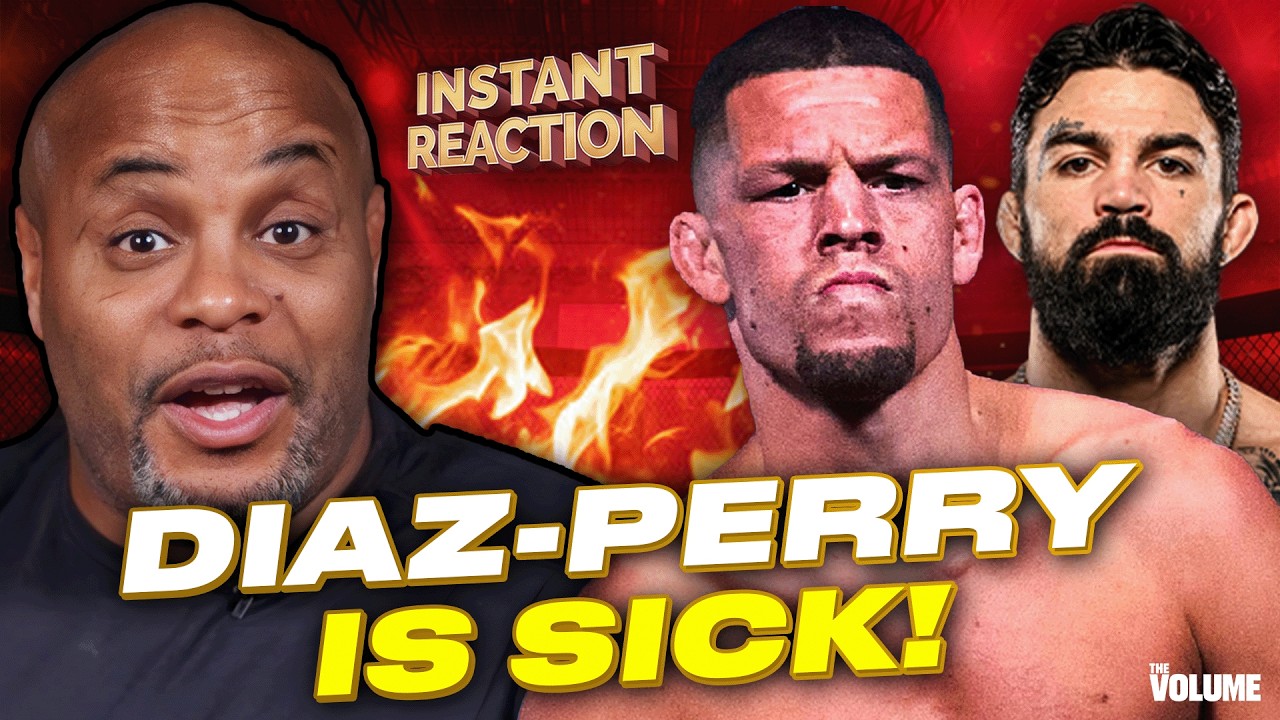 Daniel Cormier CAN'T WAIT for Nate Diaz vs. Mike Perry fight on Francis Ngannou & Ronda Rousey card