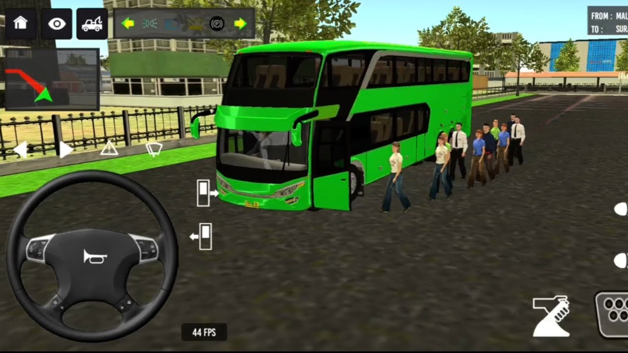 💥Bus Simulator: 3D Bus Games:Bus Simulator ll🔥 new euro coach ll NEW BUS SIMULATOR INDONESIA  #games