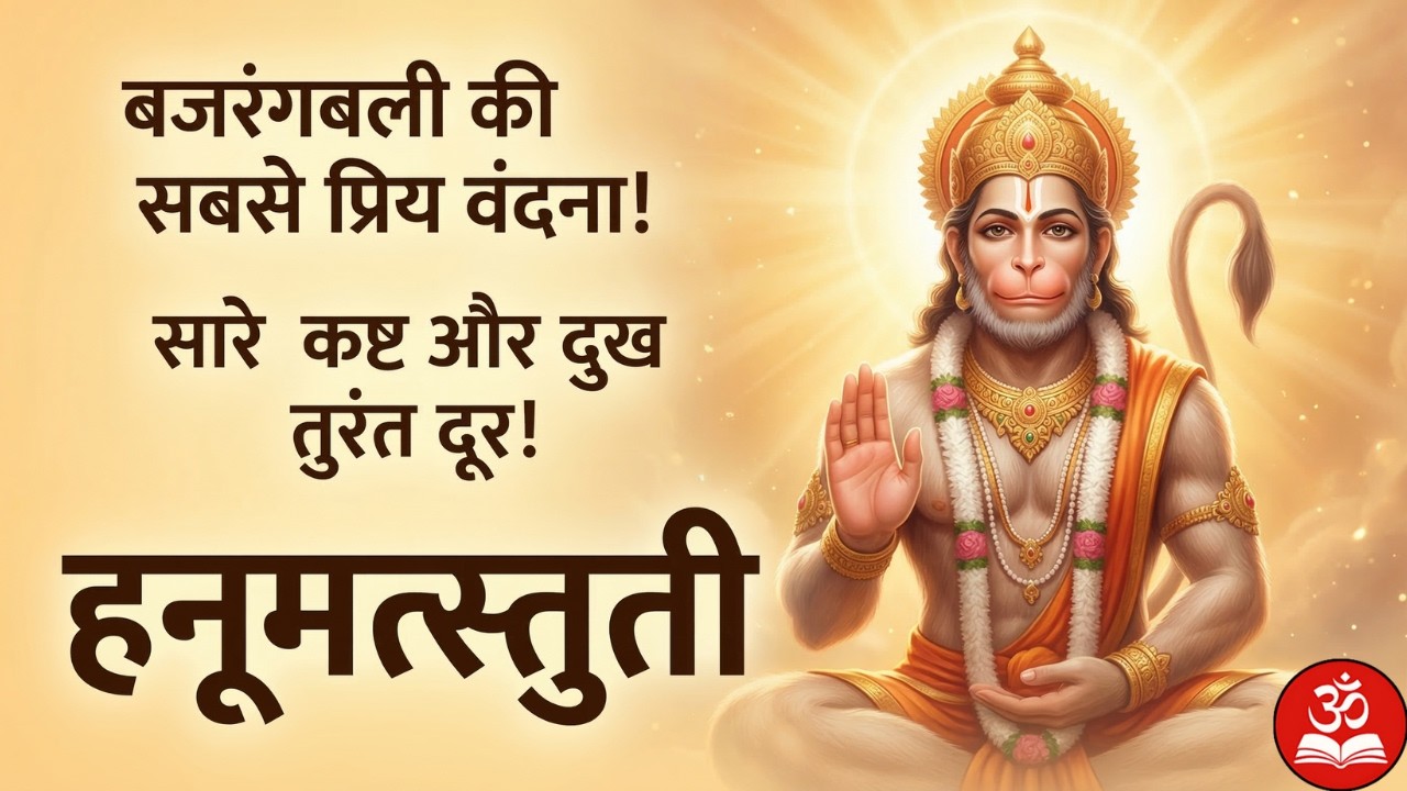 हनूमत्स्तुती - महाबली हनुमान की सबसे प्रिय और जाग्रत वंदना | Hanumat Stuti by Sanatan Chetana