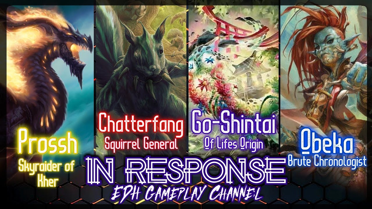 Prossh vs Chatterfang vs Go Shintai vs Obeka: EDH Gameplay