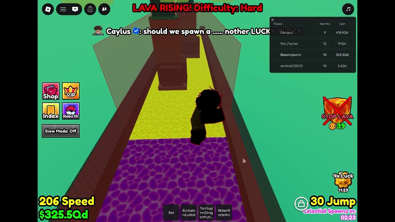 admin abuse on steak game