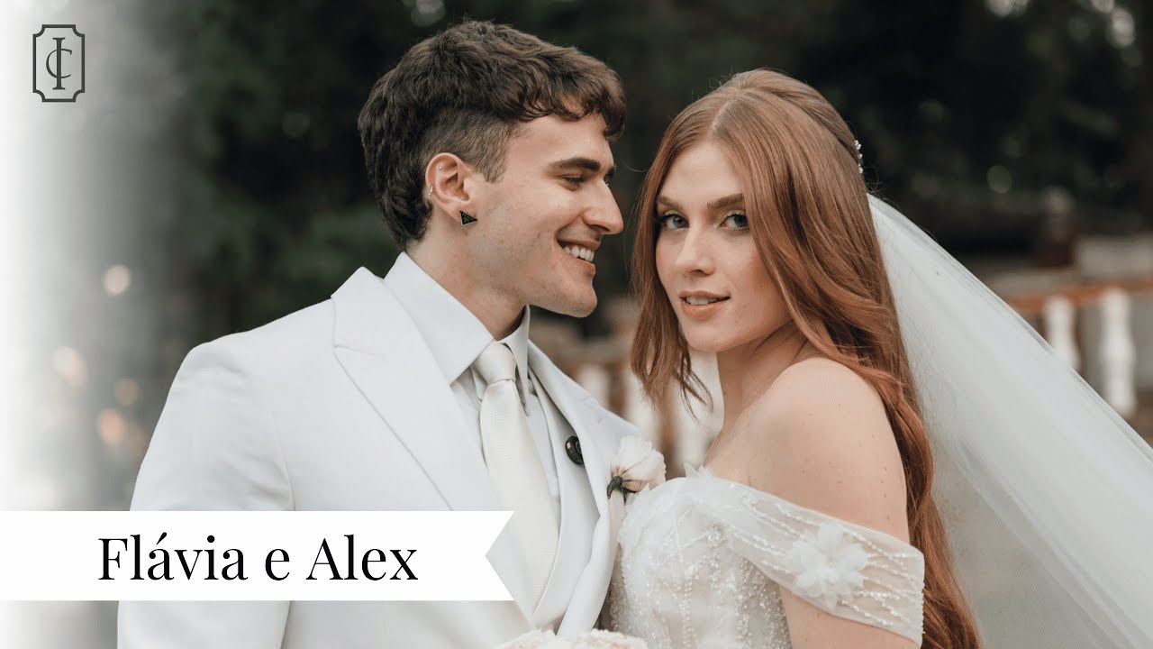 Veja o casamento dos influenciadores Flávia Charallo e Alex Mapeli!