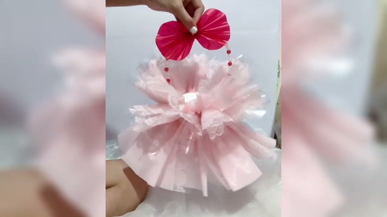 cách bó hoa giỏ xách đơn giản/Bó Hoa đẹp/Ulie flower and gift