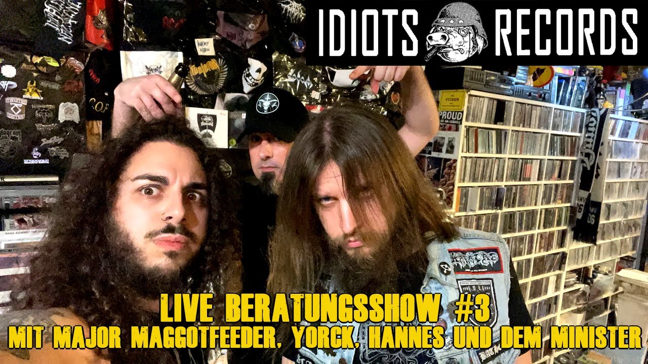 Beratungsshow #3 LIVE bei IDIOTS RECORDS