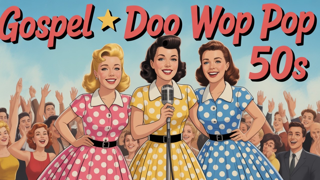 Clásicos Cristianos Estilo Doo Wop y Pop de los 50s 🎙️ Alabanza Retro con Ritmo y Fe