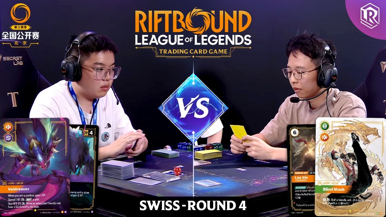 $35K Beijing Riftbound National | Kha'Zix vs Lee Sin - Round 4
