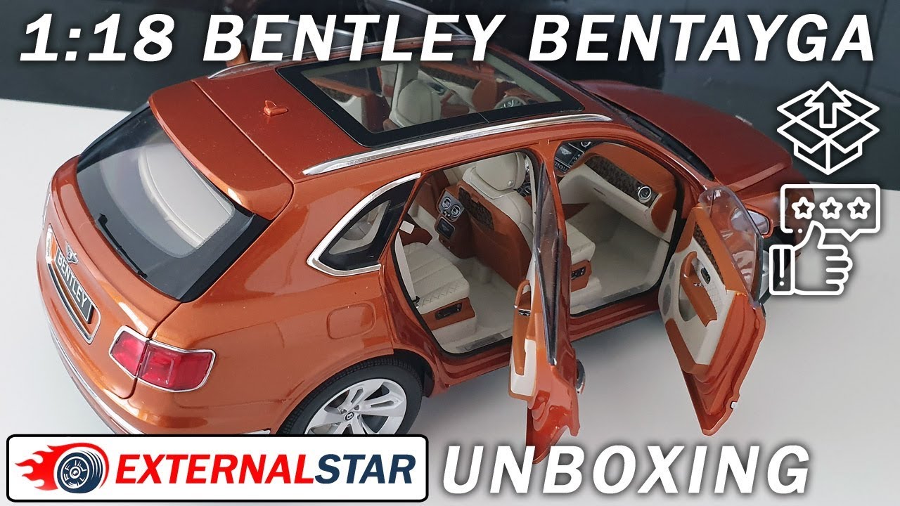 Bentley Bentayga 2017 orange 1:18 Kyosho | Unboxing & Review