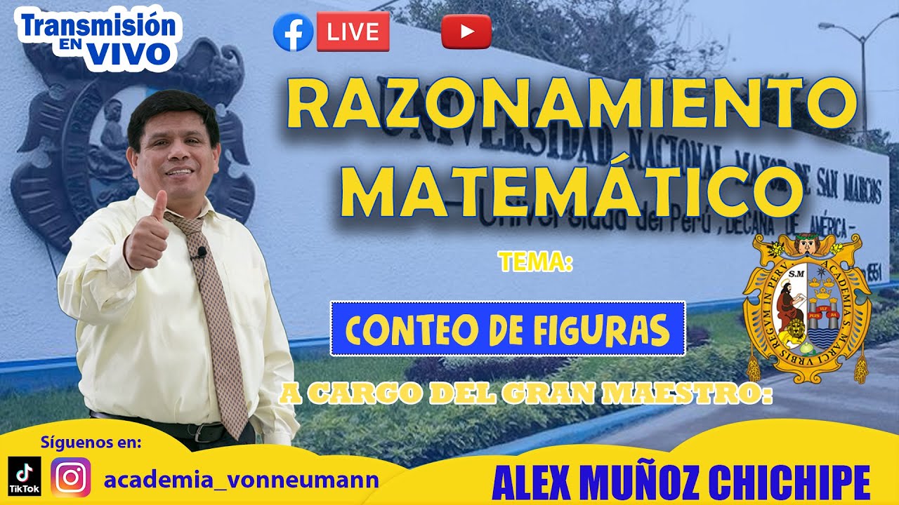 SEMINARIO EN VIVO DE R. MATEMÁTICO- NIVEL UNMSM