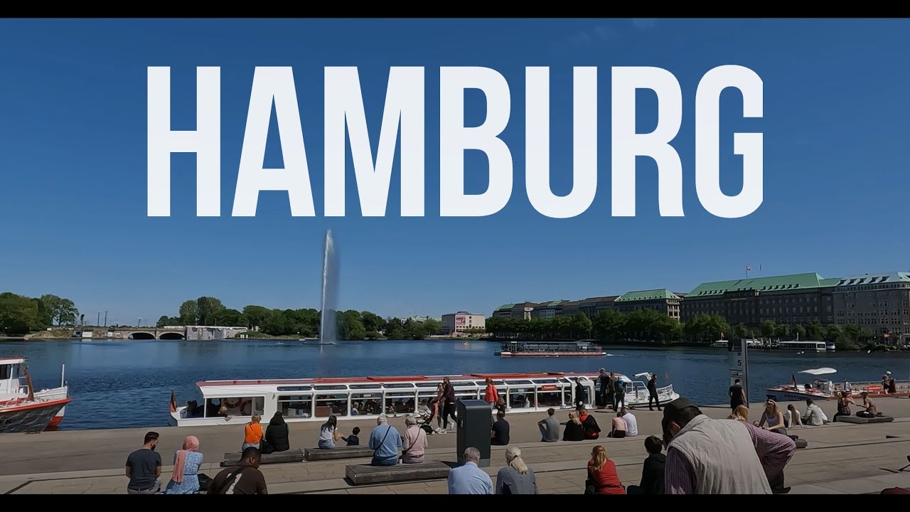 Hamburg Walking Tour [4K]