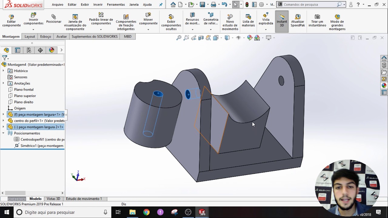 Posicionamentos avançados e inteligentes no SOLIDWORKS - 4i Engenharia