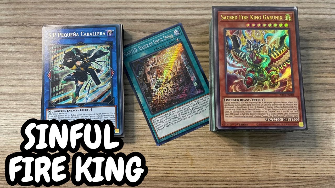 deck profile: SINFUL FIRE KING