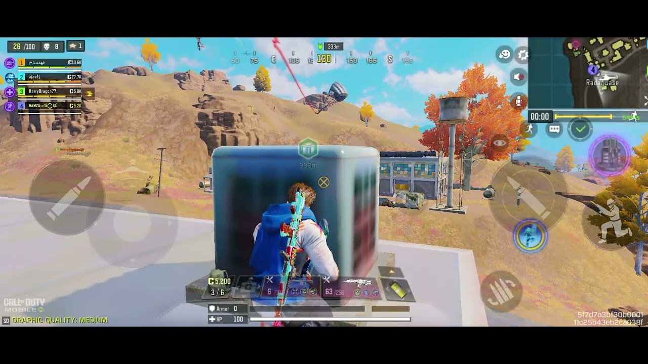 Sniper Rytec 💥 AMR 🥶🤯🔥 Series Full BR Gameplay ❤️‍🔥 ☠️ 9-1-2026 #foryoupageofficiall #codm#codmobile