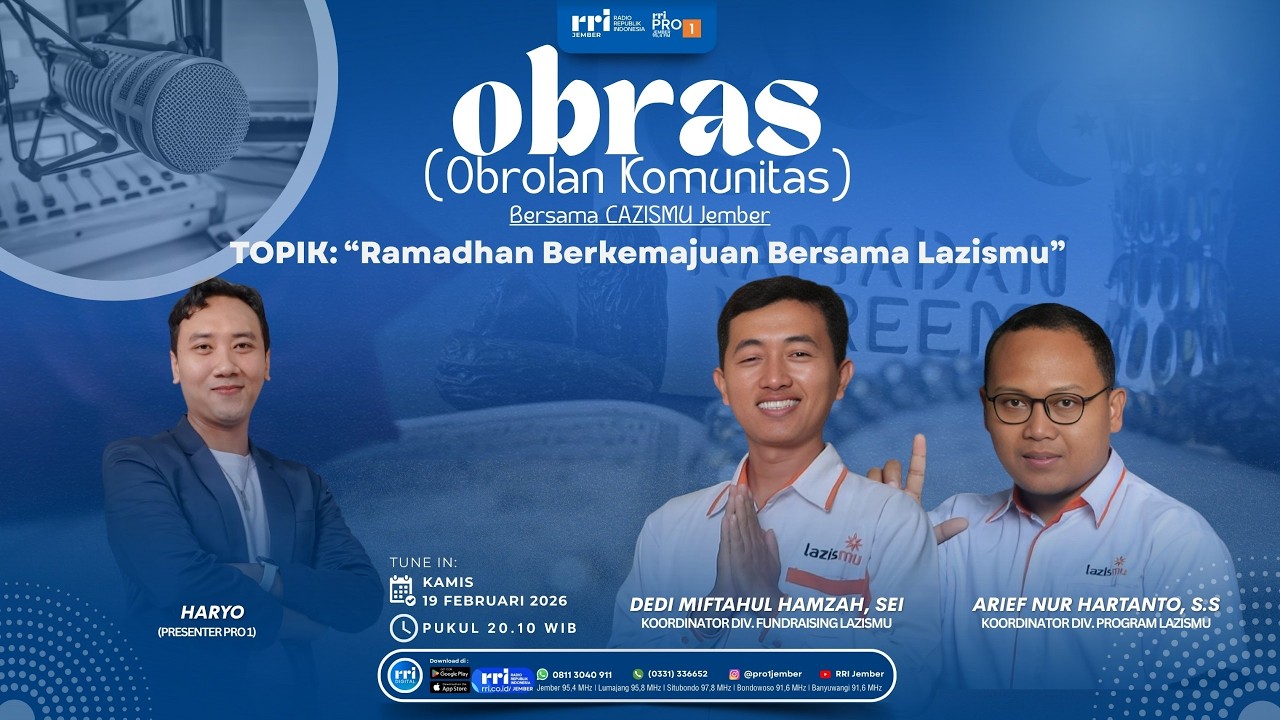 OBRAS | RAMADHAN BERKEMAJUAN BERSAMA LAZISMU