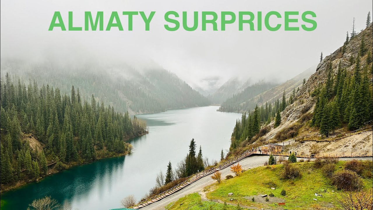 Almaty, Kazakistan. First two days, Canyons & Lakes.