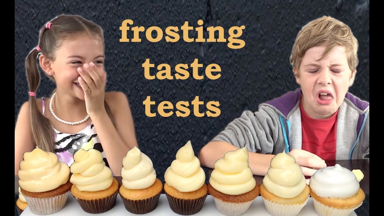 Frosting Recipes Taste and Heat tested HOW TO COOK THAT Ann Reardon Kids React
