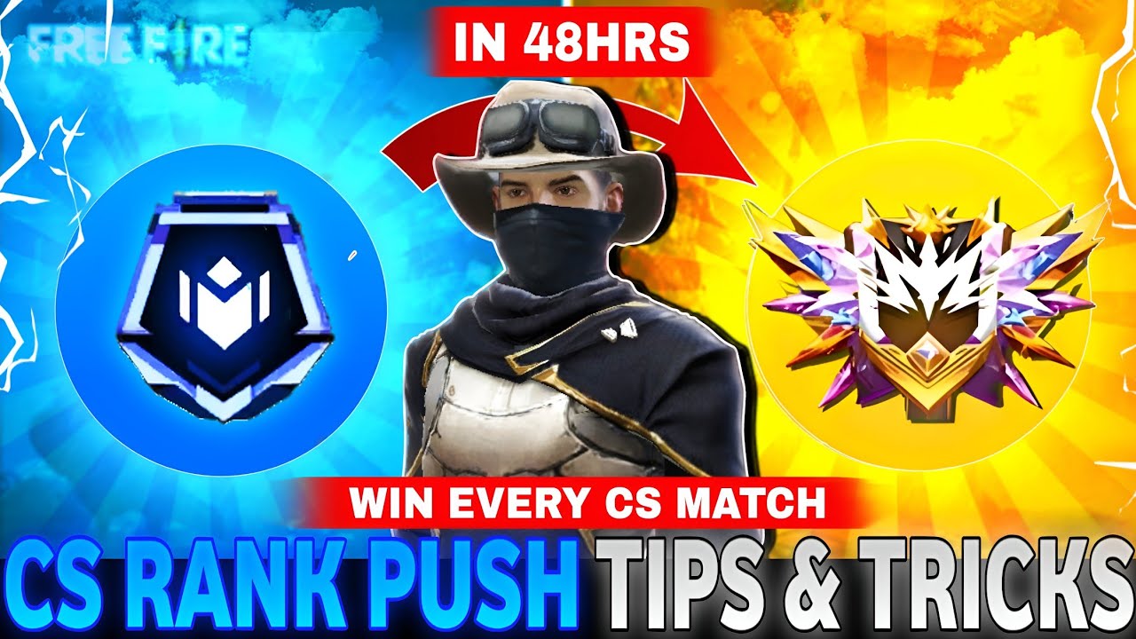 HOW TO WIN EVERY CS RANK IN FREE FIRE 