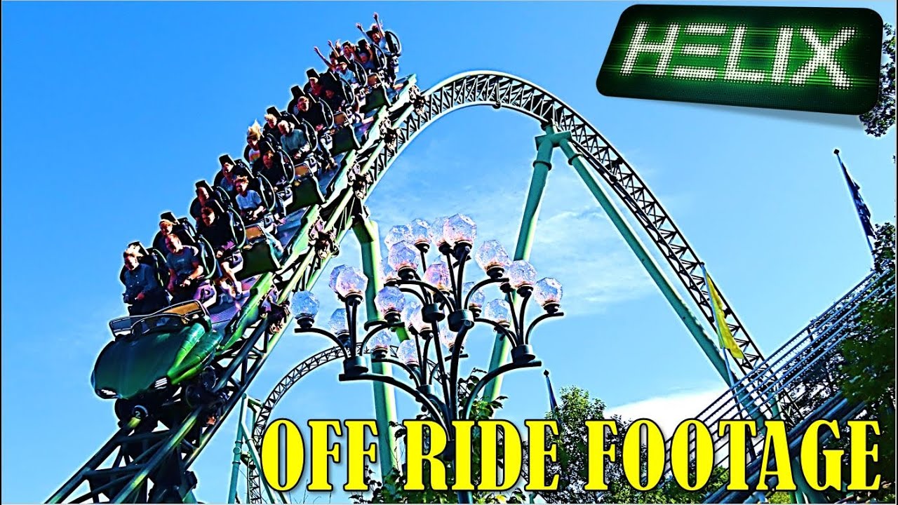 Helix at Liseberg Off-Ride Footage (No Copyright)