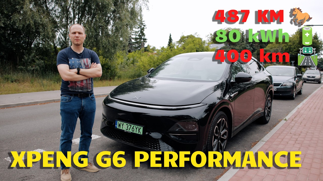 XPENG G6 Performance - test, funkcje, zużycie energii, moje wrażenia