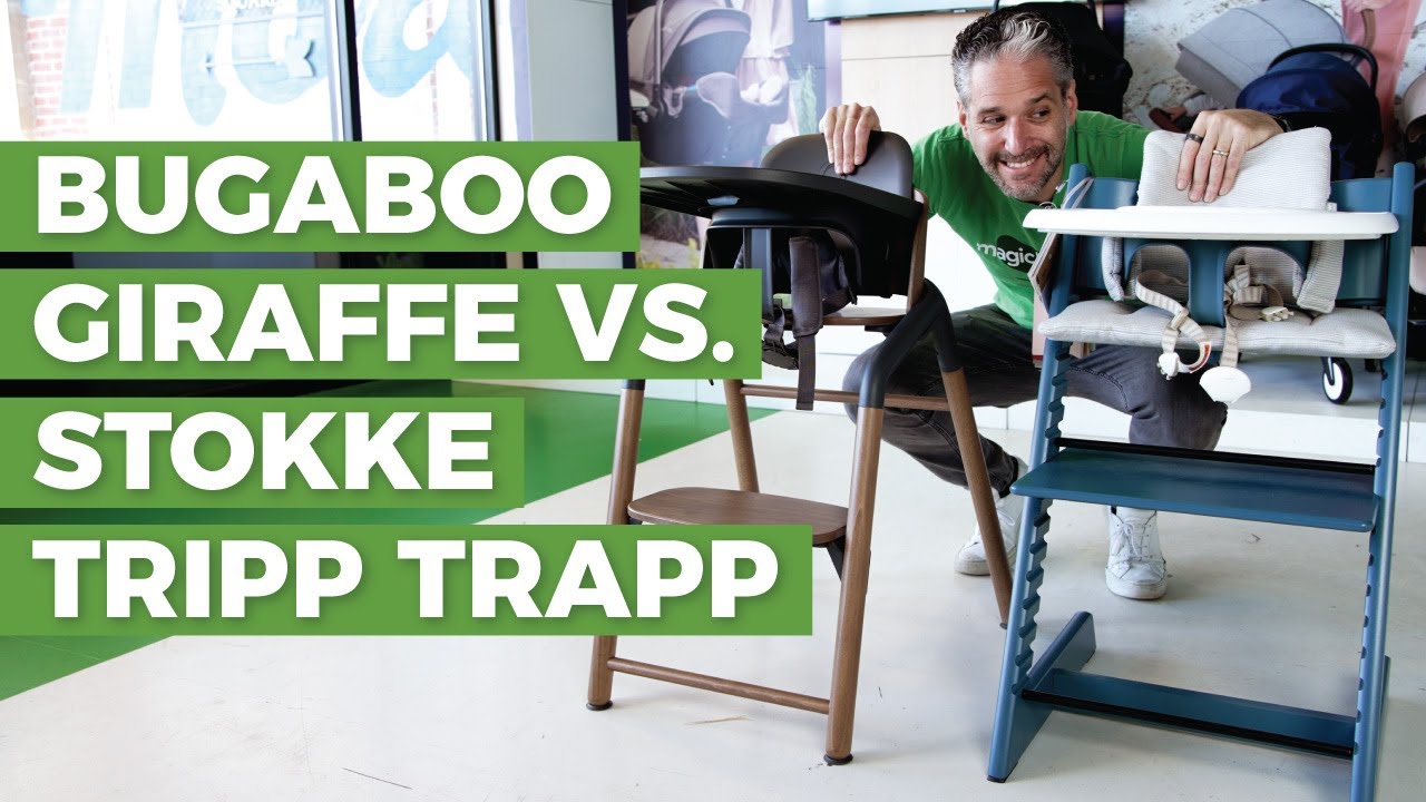 Bugaboo Giraffe vs. Stokke Tripp Trapp | Best High Chairs | Magic Beans Reviews