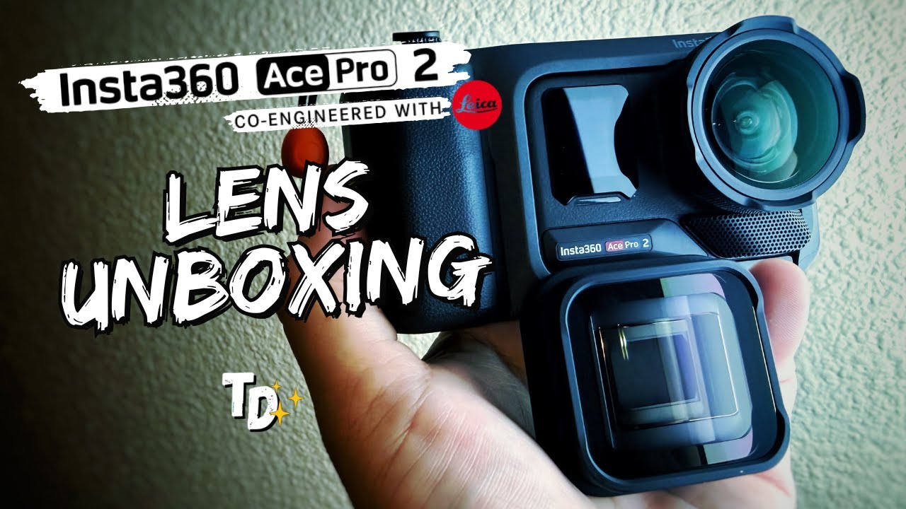 Insta360 Ace Pro 2 Lens Unboxing | Cinematic Anamorphic & Close-Up Lenses