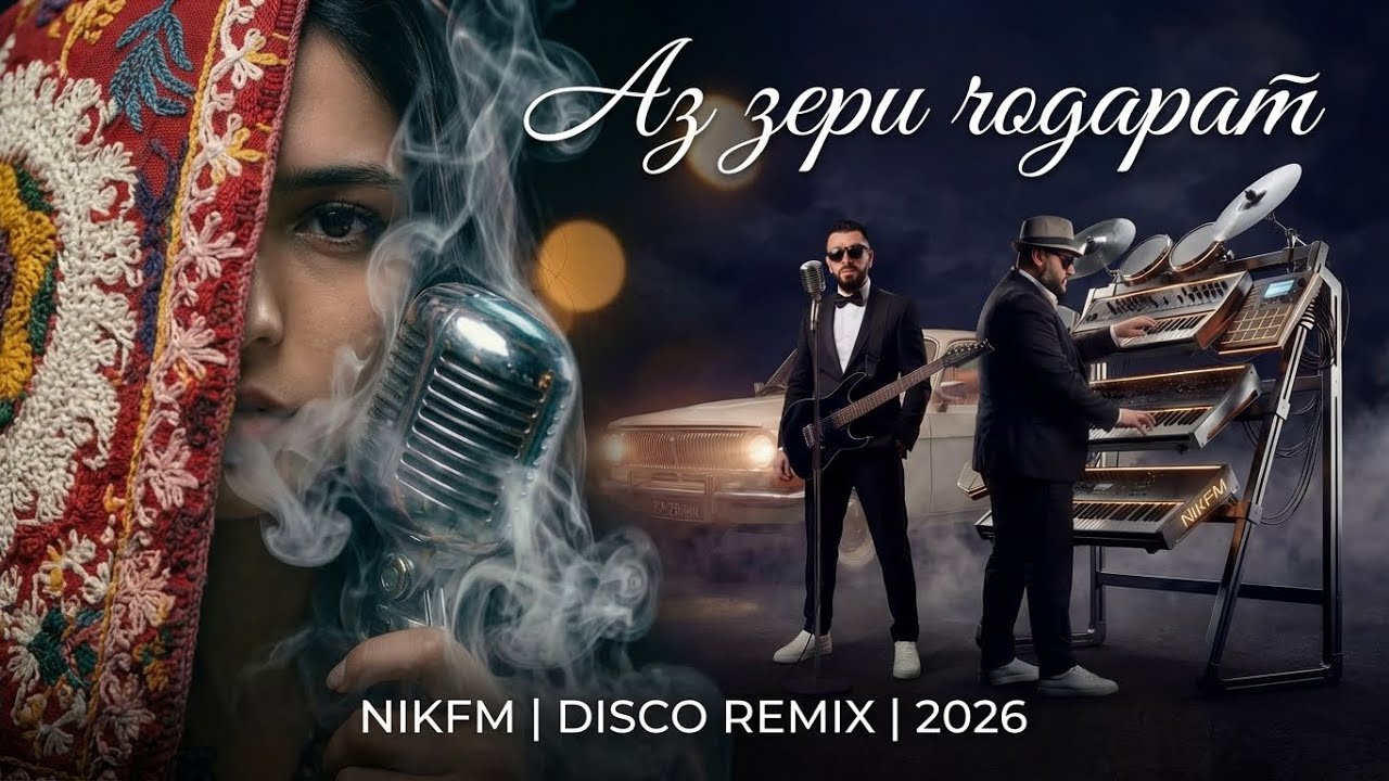 Аз зери чодарат — NIKFM | DISCO REMIX 2026 (Official Music Video)