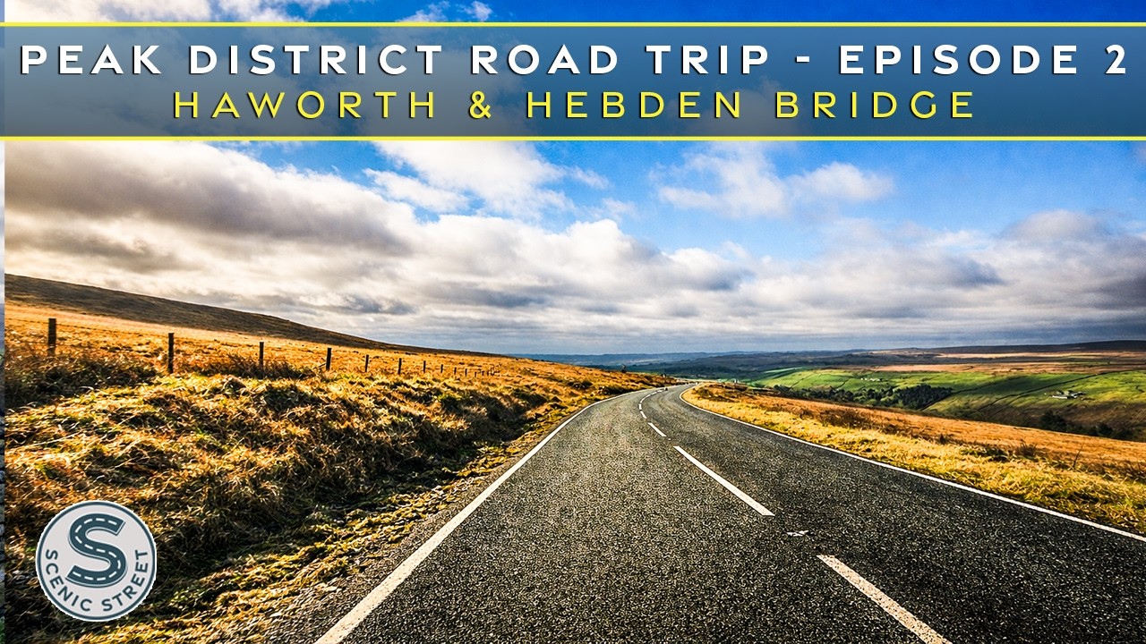 Haworth & Hebden Bridge | Scenic Drive Through Brontë Country (4K)