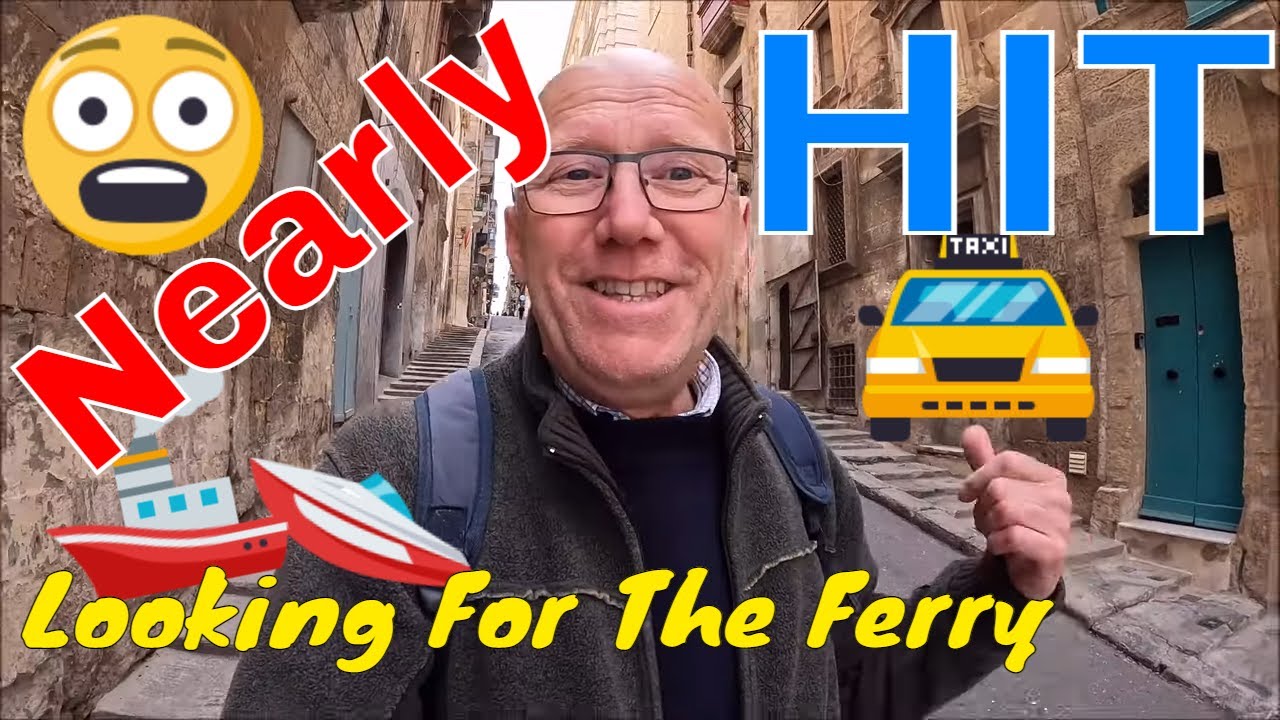 How To Get To VALLETTA-SLIEMA Ferry, MALTA #englishman