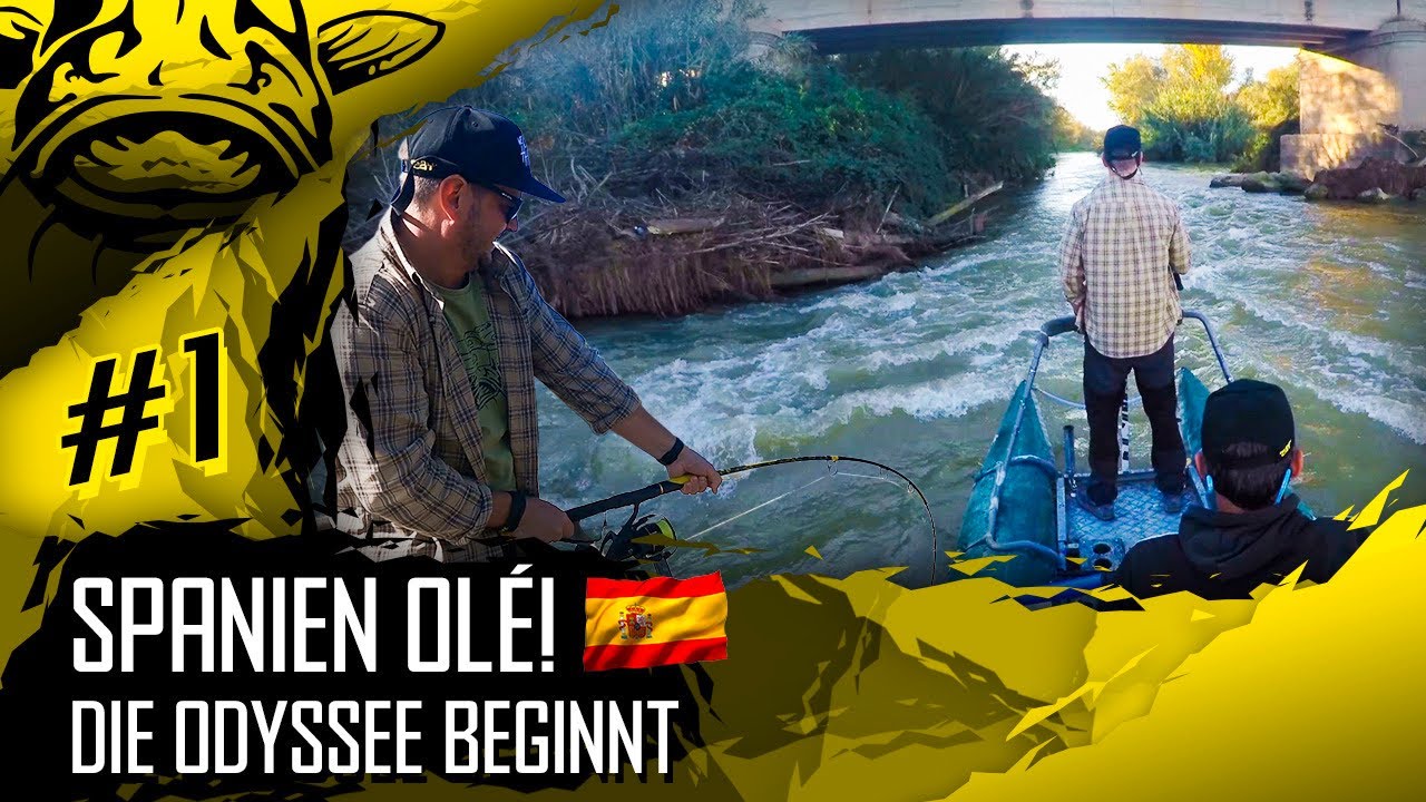 Spanien Olé | Wallerfischen am Rio Ebro | Spinnfischen | Driftfischen