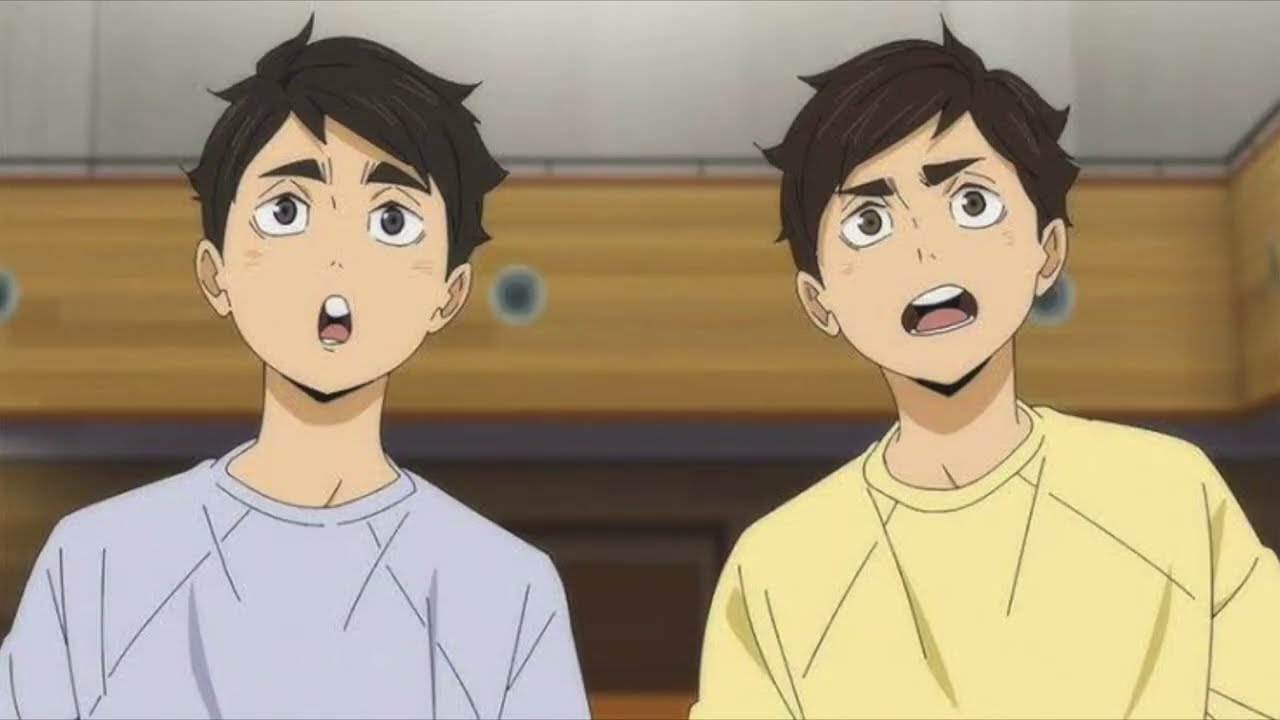 [Haikyuu Text] Brother-Miya twins fluff