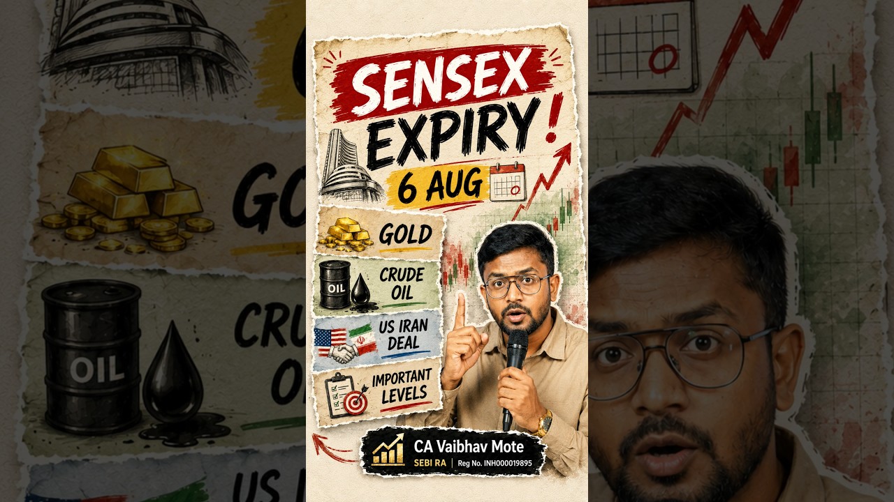 Tomorrow Expiry: Sensex Rally or Big Shock? #nifty #crash