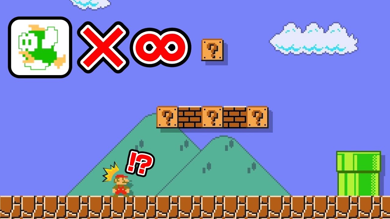 無限にプクプクが降り続ける1-1が鬼畜過ぎて大爆笑www『マリオメーカー2』