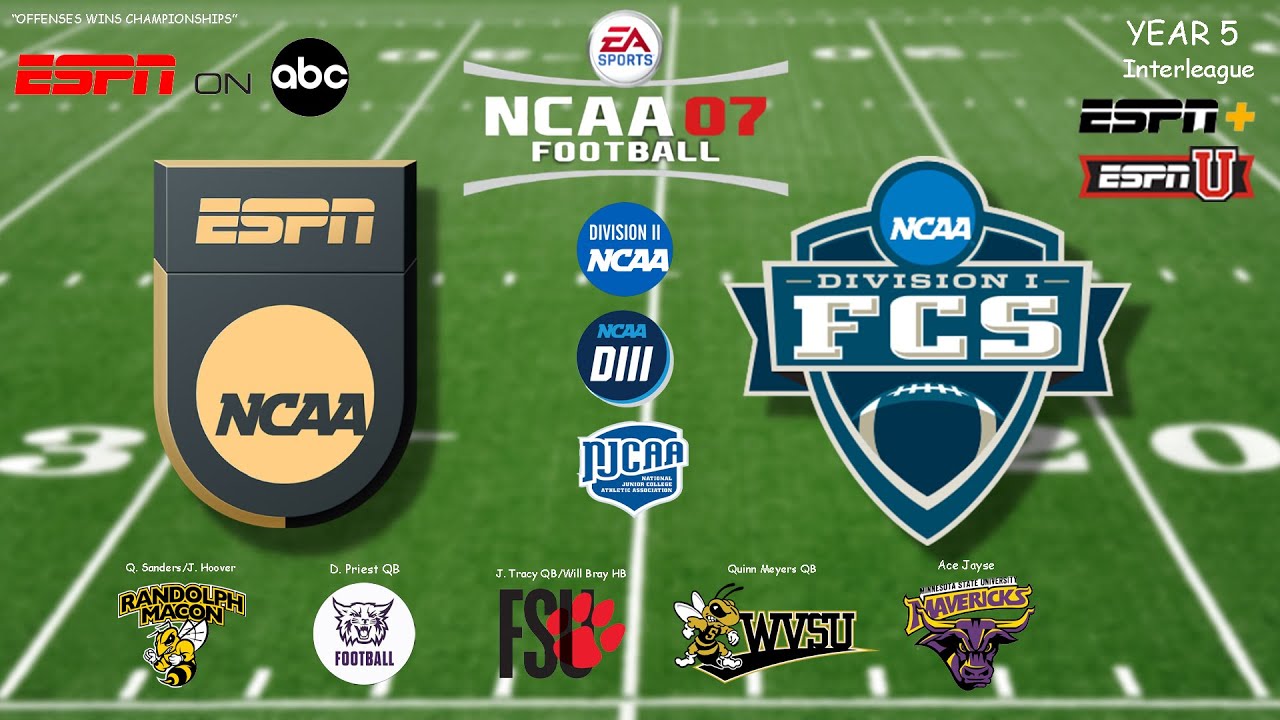 FCS Yr.5|#9 Randolph-Macon x Delaware, #14 Frostburg State/Cortland: Week 13|ESPN+ 2024-25 Season!