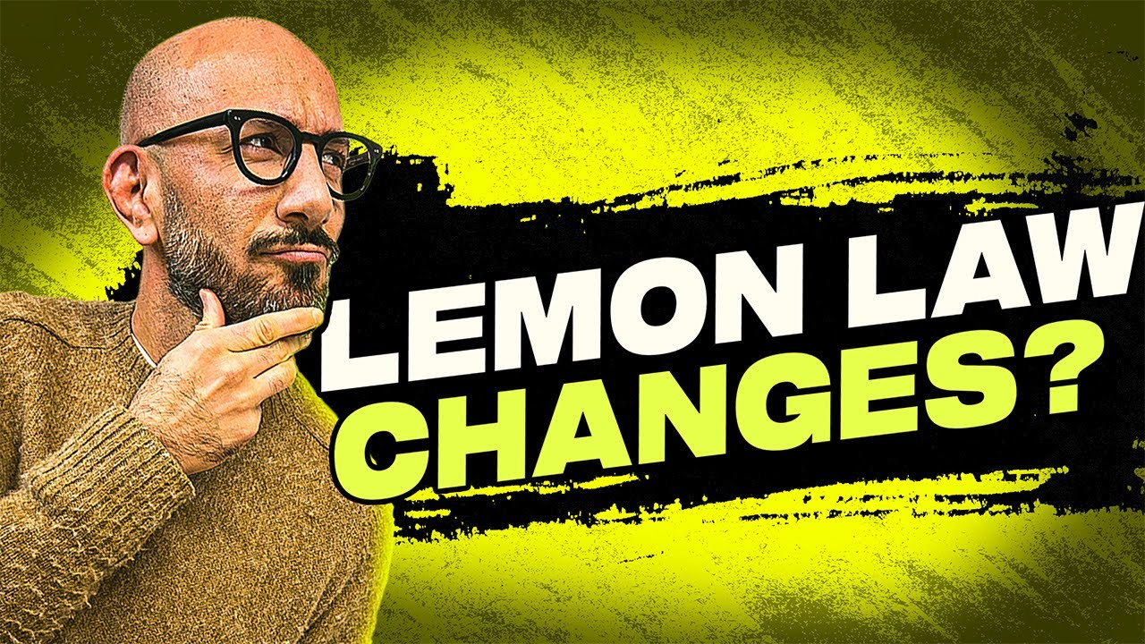 CA Lemon law is Changing for 2025: 3 Things you NEED to Know