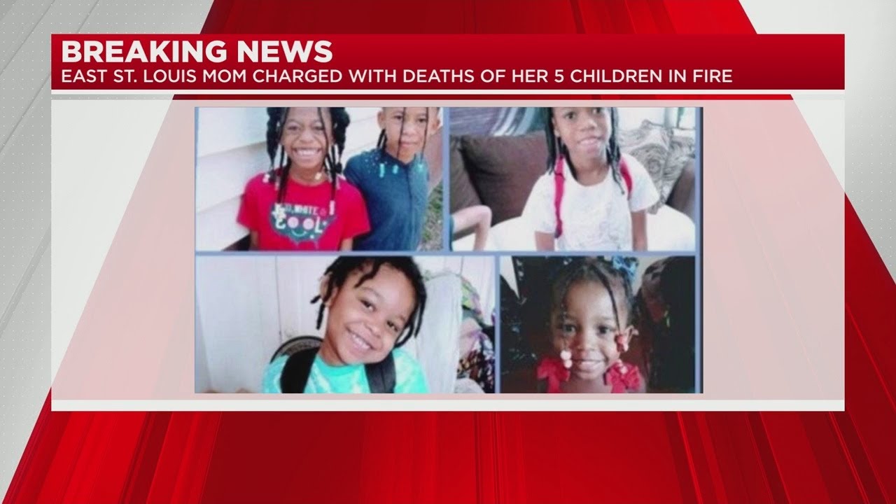 Mother of 5 children killed in Metro East apartment fire is charged
