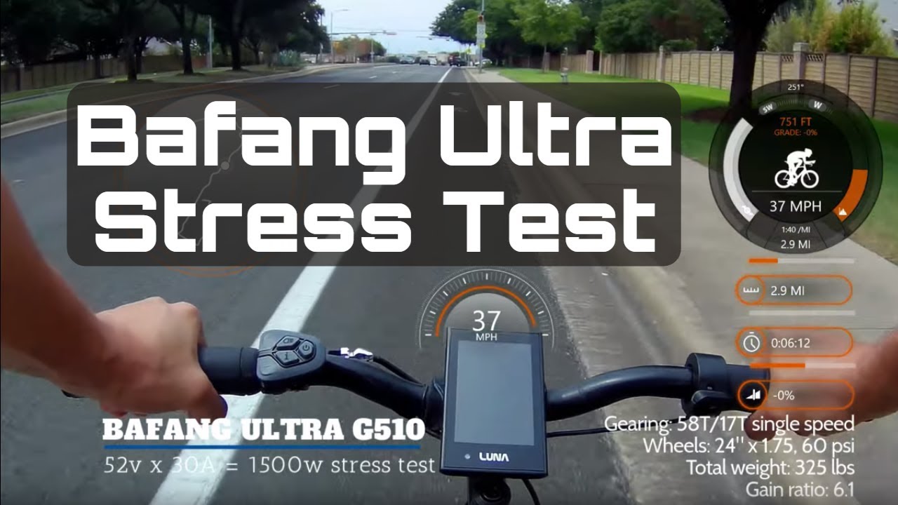 Bafang Ultra Range Test | Stress Test Full Ride | eBa Prototype Mk1