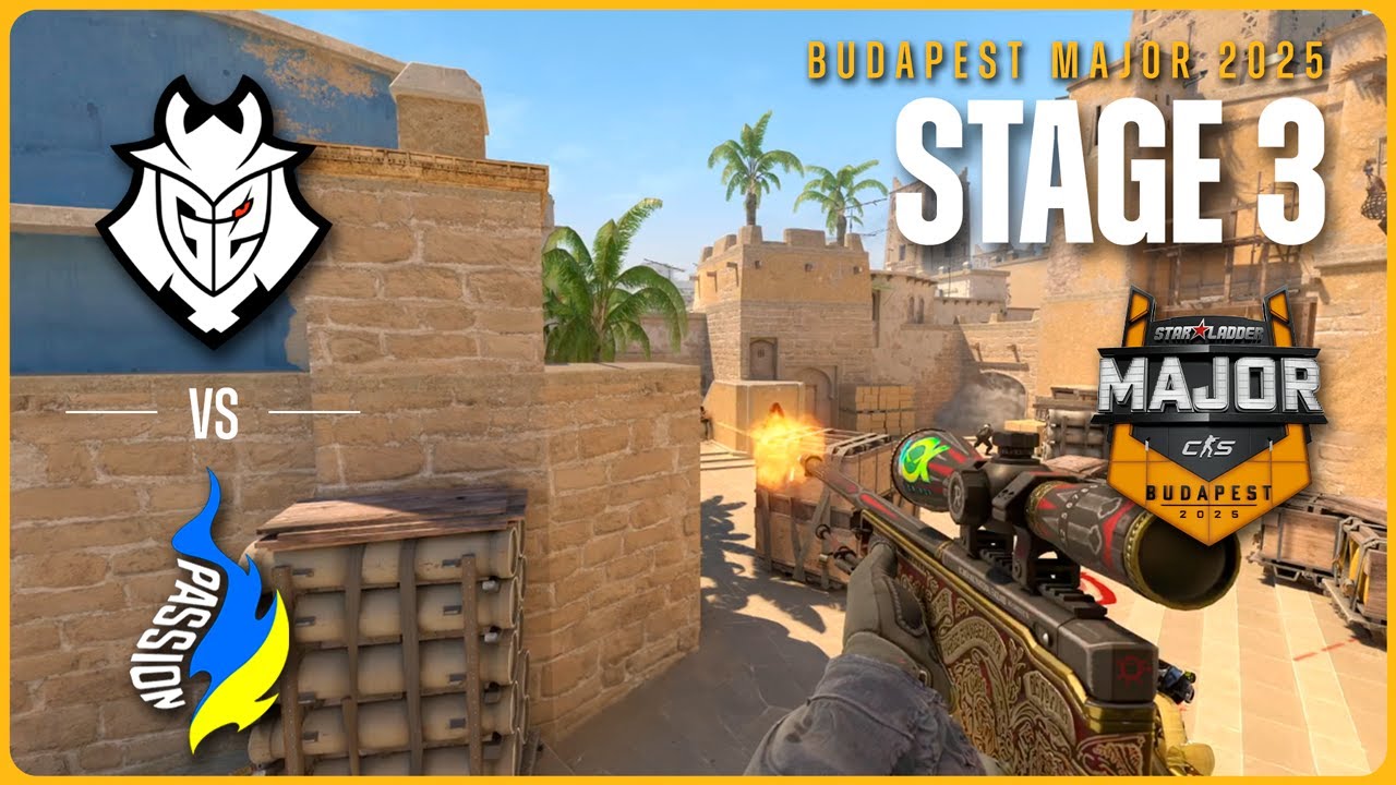 Passion UA vs G2 - HIGHLIGHTS - StarLadder Budapest Major 2025 - STAGE 3 | CS2