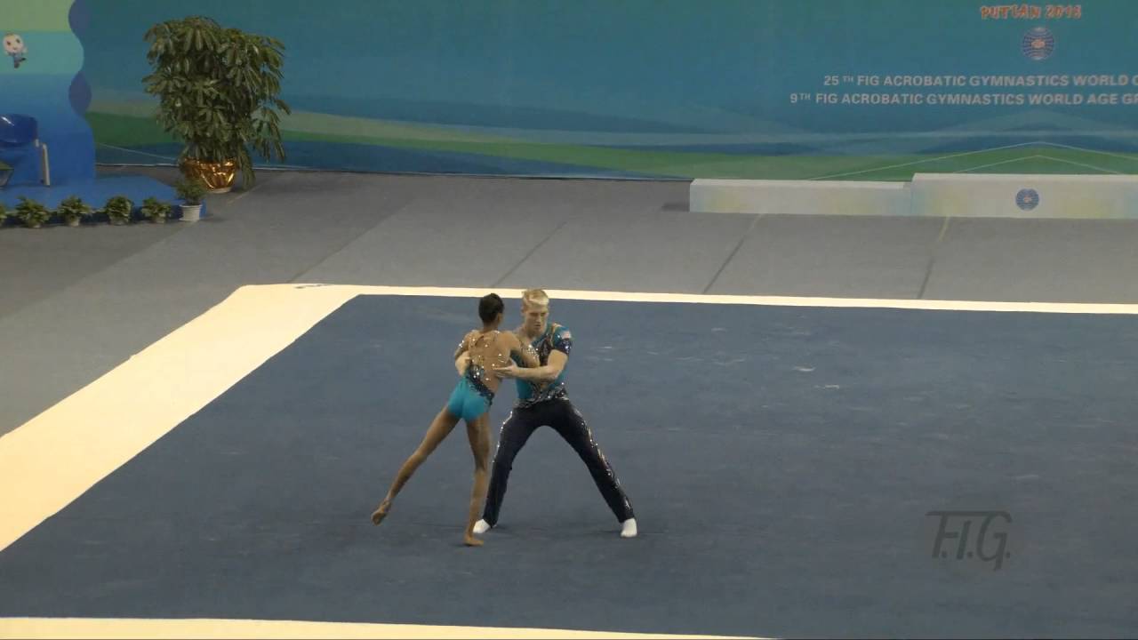 United States (USA) -  2016 Acrobatic Worlds, Putian City (CHN) Combined  Mixed Pair
