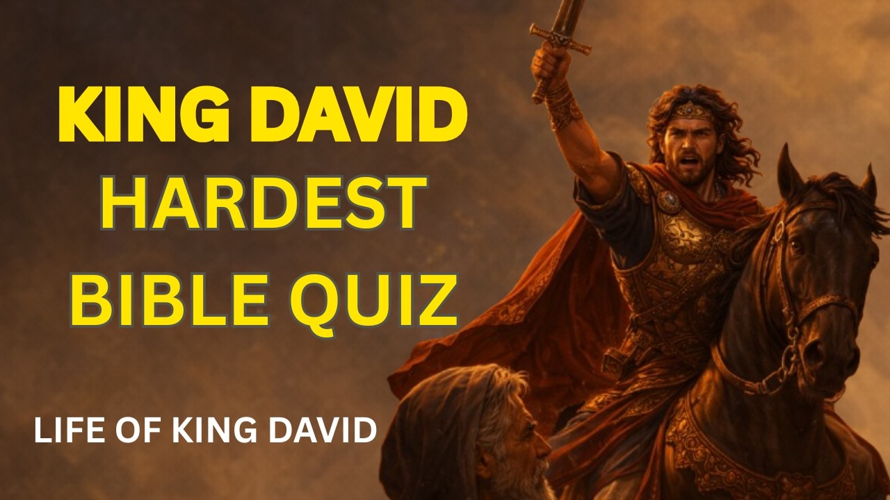 King David Bible Quiz | Only True Bible Fans Will Score 100%