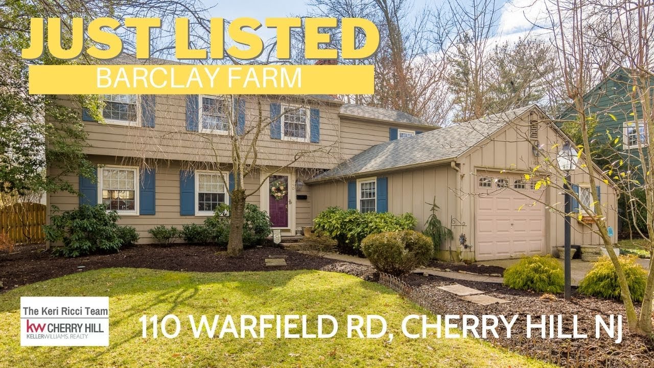 110 Warfield Rd, Cherry Hill NJ, 08034 - Barclay Farm - Keri Ricci Team