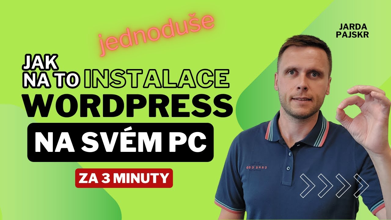 WordPress na vlastním počítači za 3 minuty (LocalWP návod) 🚀