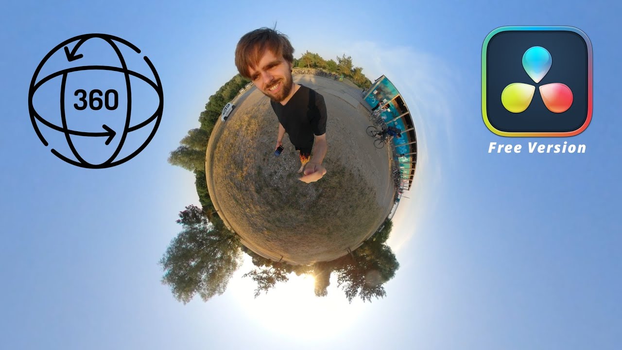 Reframing 360 Videos in Davinci Resolve (Tiny Planet Effect)