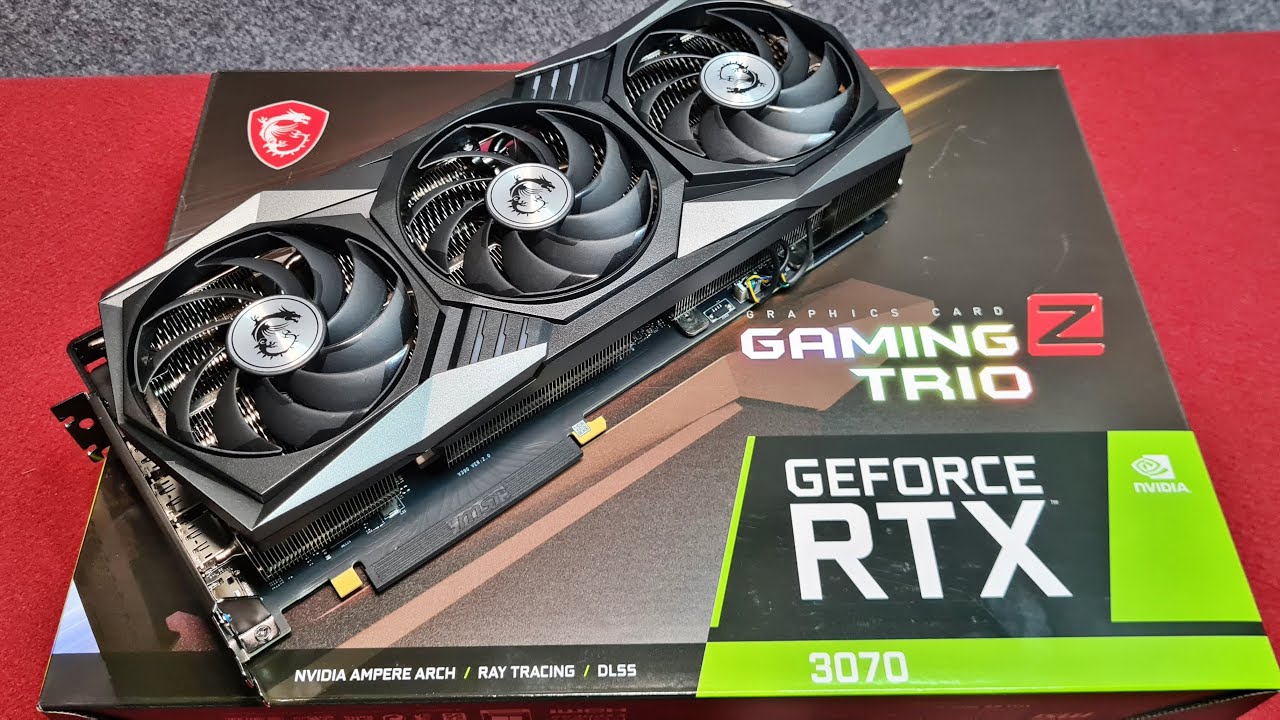 MSI GeForce RTX 3070 8GB GDDR6 Gaming Z Trio