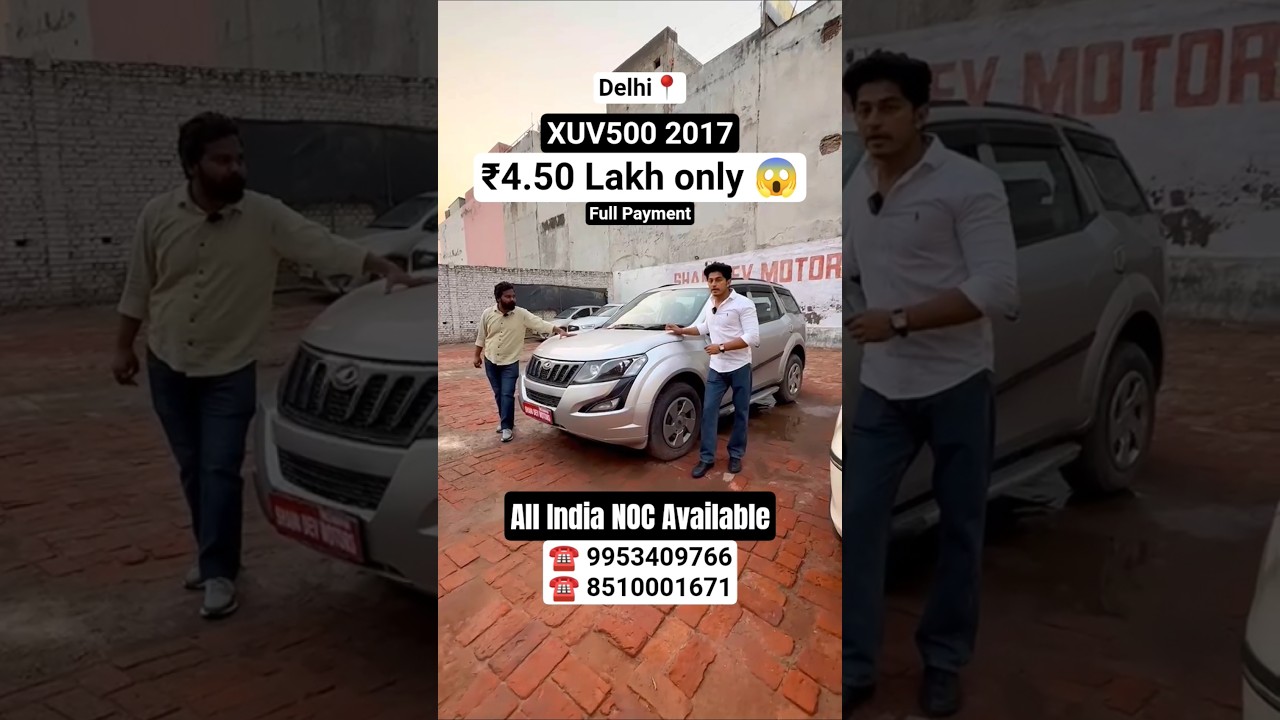 Cheapest Mahindra XUV500 For Sale At Shani Dev Motors in Delhi #shorts